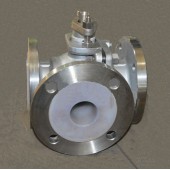 Q45FL三通球阀 不锈钢三通旋塞阀