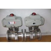 法兰电动球阀Q941F-16 电动切断阀