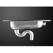 防反味不锈钢小型防臭蹲便器 环保可冲洗