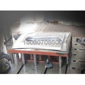  体不锈钢后进后排蹲便器 环保可冲洗