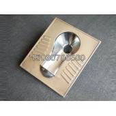 高档卫生间用不锈钢蹲便器 四周冲水 精选304不锈钢