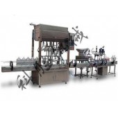 石家庄科胜食用油灌装封口喷码生产线