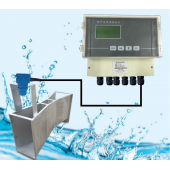 污水排放口、城市下水道的流量测量超声波明渠流量计