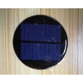 太阳能滴胶板 圆形灯太阳能电池板组件 路灯太阳能光伏发电板