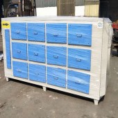 小型工业活性炭吸附箱 干式除味过滤器 鞋厂活性炭吸附箱 废气处理设备  宏亿环保