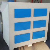 厂家直销活性炭吸附箱 30000风量活性炭吸附箱 活性炭光氧 体箱 宏亿环保