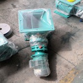 星型卸料器 不锈钢圆口闭风器 DSF扇形卸料器 不锈钢镜面抛光卸灰阀 宏亿环保