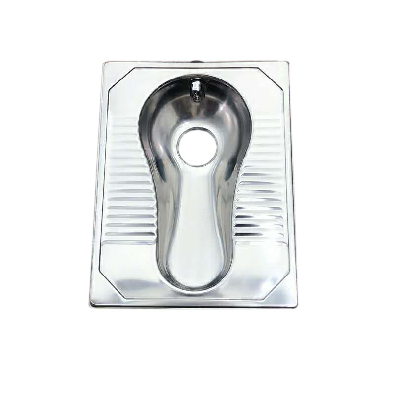  体后排不锈钢蹲便器