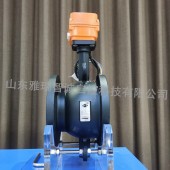 电动V型球阀 电动V型对夹式调节球阀 生产厂家