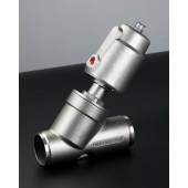 焊接式气动角座阀　