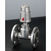 全不锈钢气动截止阀 法兰式 螺纹式