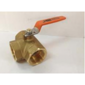 TN400型三通黄铜球阀 KITZ三通球阀